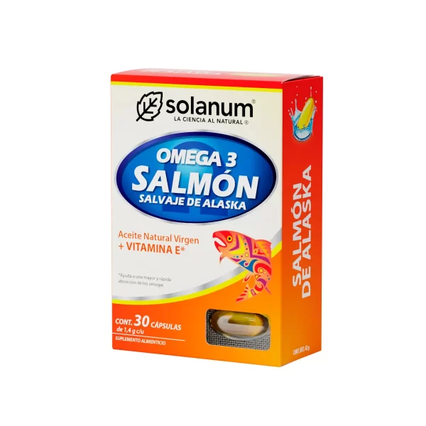 Omega 3 Salmón 30 Cápsulas