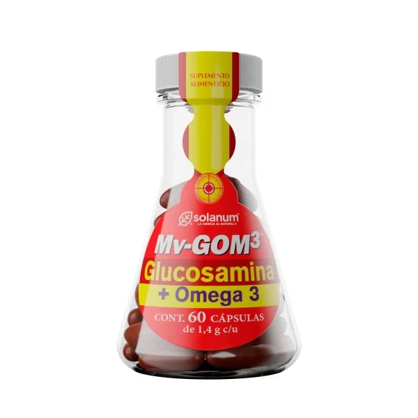 Mv-GOM3 Glucosamina 60 Cápsulas Matraz
