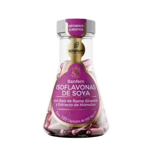 Isoflavonas de Soya 100 Cápsulas Matraz