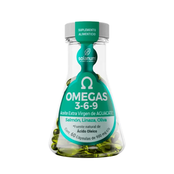 Omega 3,6,9 Aguacate 60 Cápsulas Matraz