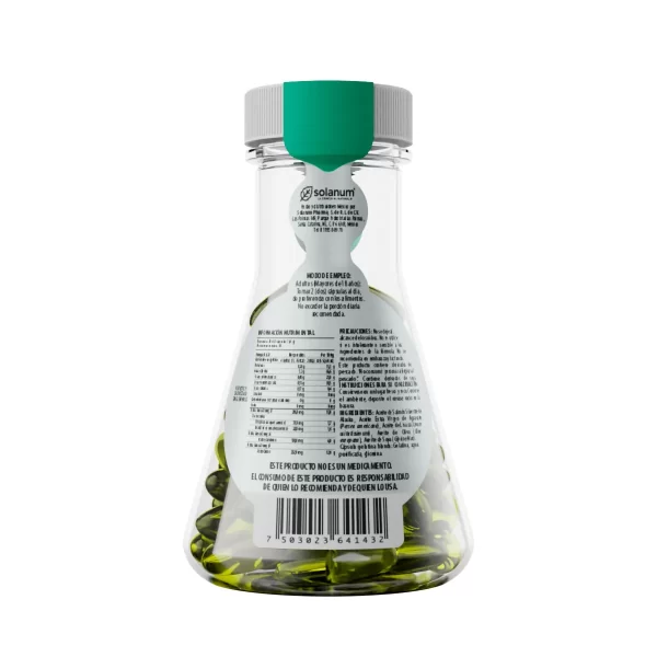 Omega 3,6,9 Aguacate 60 Cápsulas Matraz