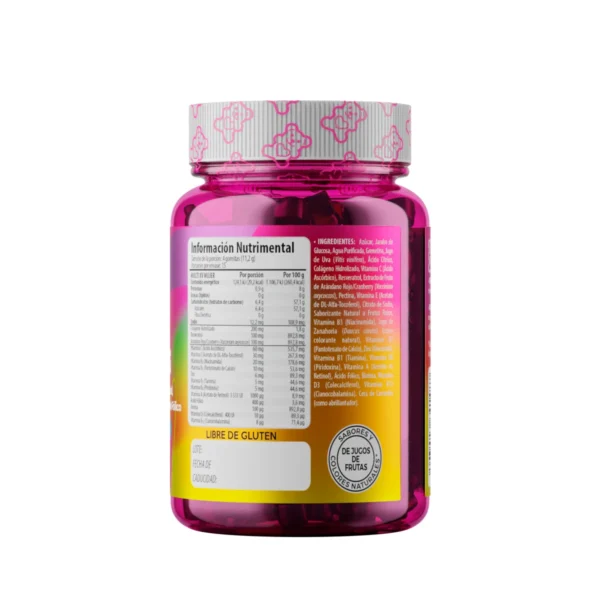 Mujer Vitaminas 60 gomas