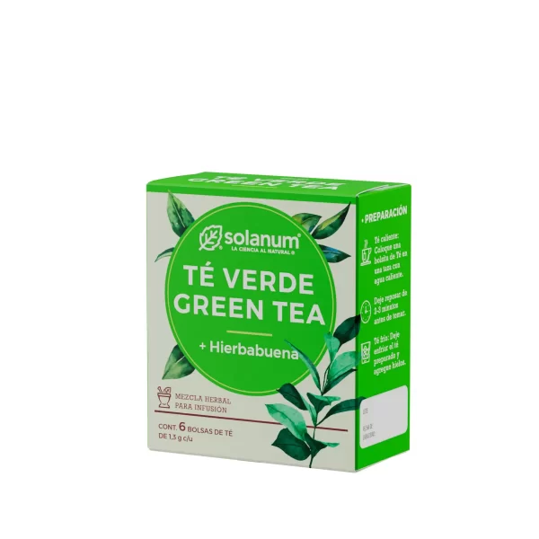 Té Verde 6 Bolsas de 1,3g