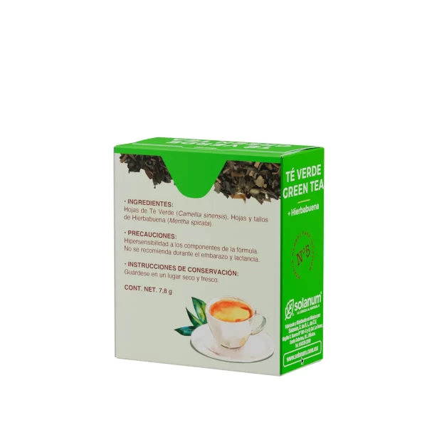 Té Verde 6 Bolsas de 1,3g