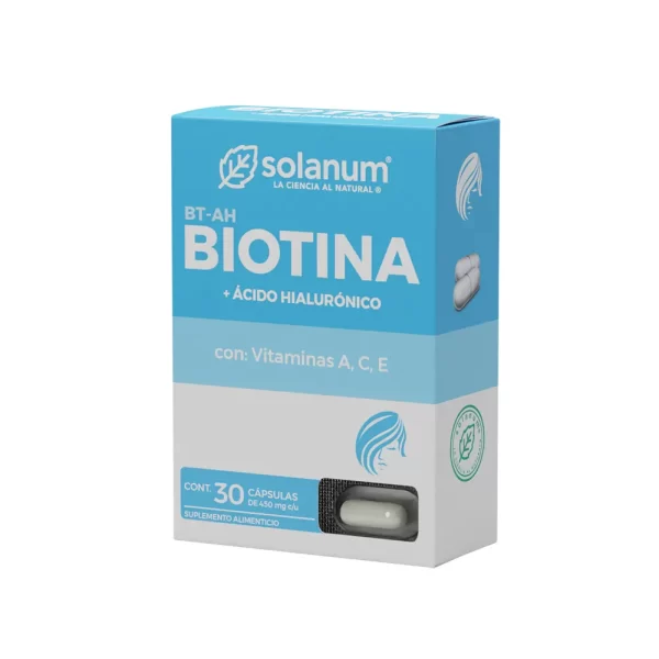 Biotina 30 Cápsulas Caja