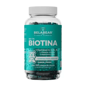 Biotina 100 Gomitas Belabear