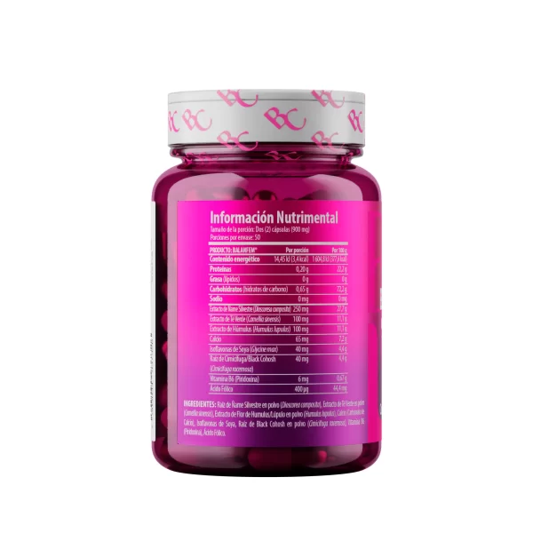Balanfem 100 Cápsulas Belacaps Bote Rosa