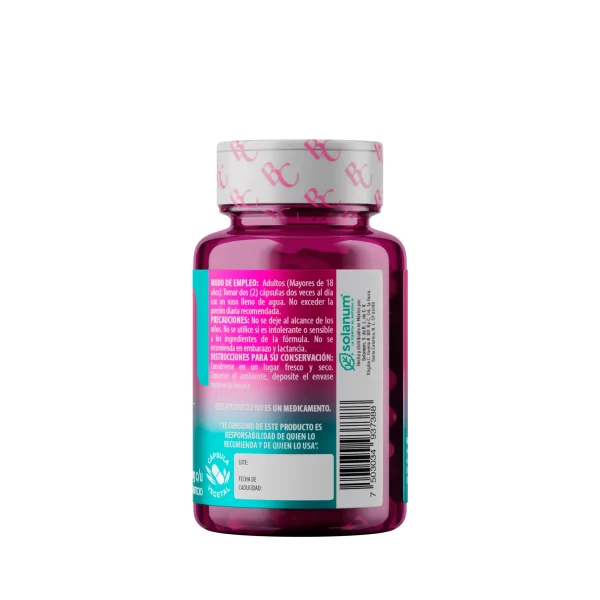Biotina 50 Cápsulas Belacaps Bote Rosa