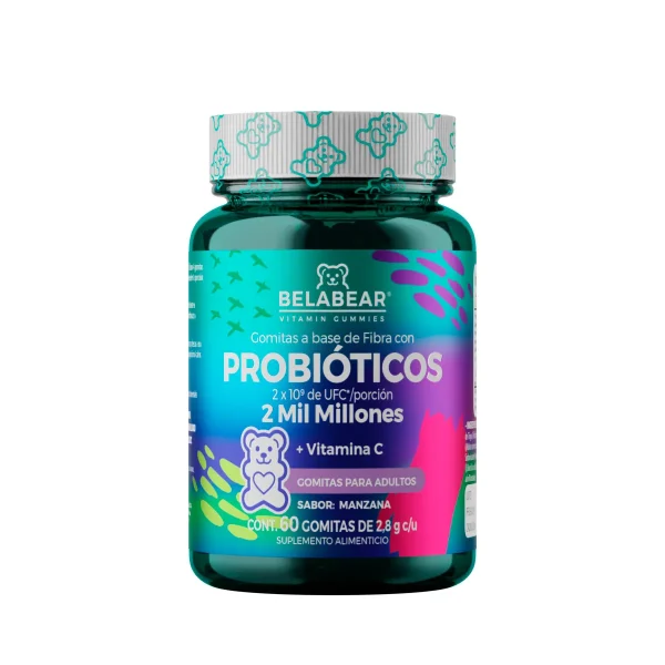 Probióticos, 60 Gomitas, Belabear